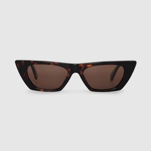 404. Anine Bing Pierre Sunglasses in Dark Tortoise $200 NEW